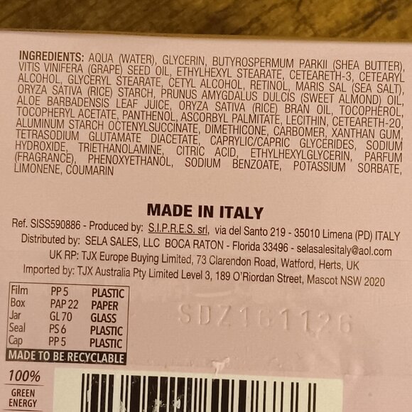 Delfanti Milano Retinol Pro-Advance Day Cream with Dead Sea Minerals & Vitamin E - Picture 7 of 8